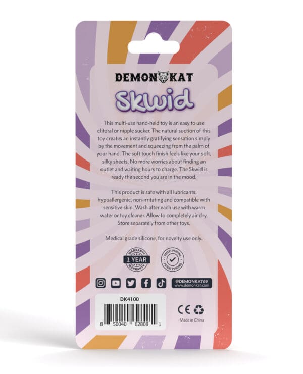 Demon Kat Skwid - Purple - Image 2