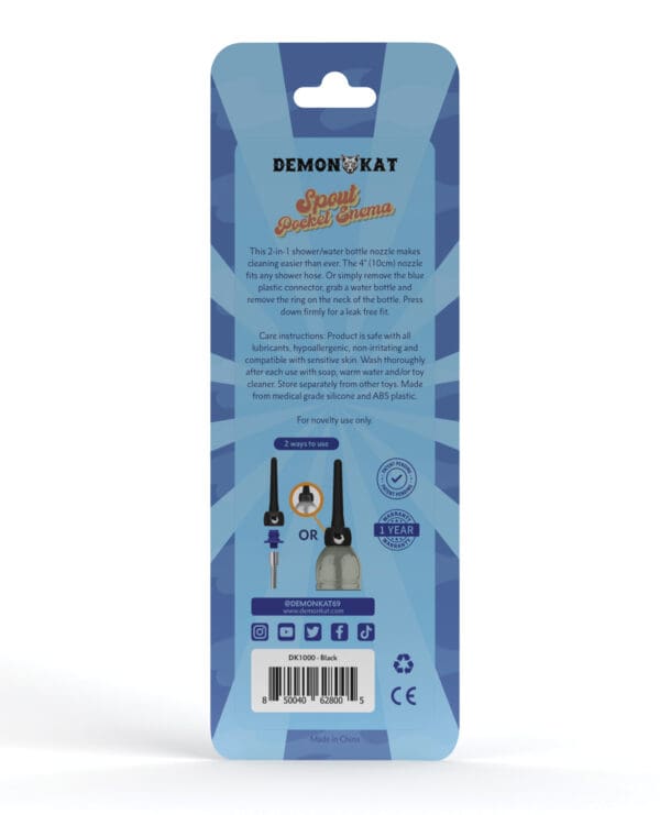 Demon Kat Spout Pocket Enema - Image 2
