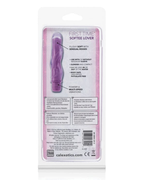 First Time Softee Lover - Purple - Image 2