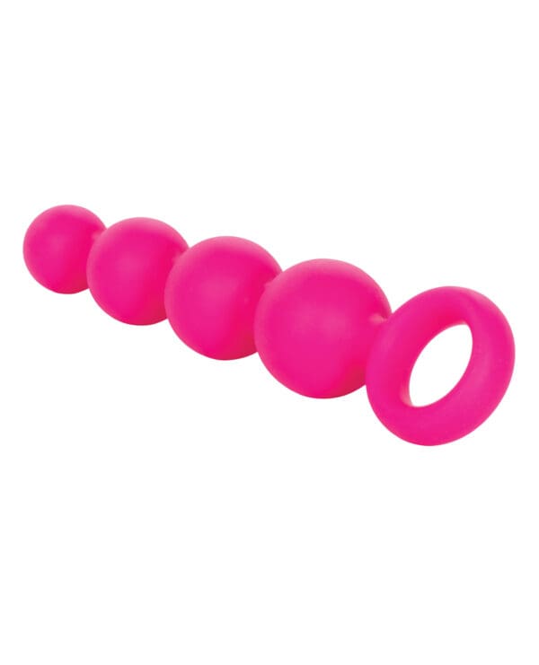 Calexotics Silicone Booty Beads - Pink - Image 5