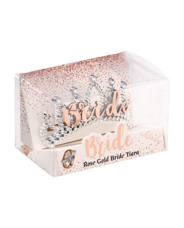 Bride Tiara - Rose Gold - Image 2
