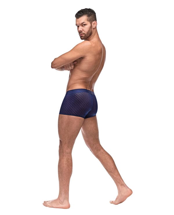 Diamond Mesh Mini Short Blue MD - Image 2