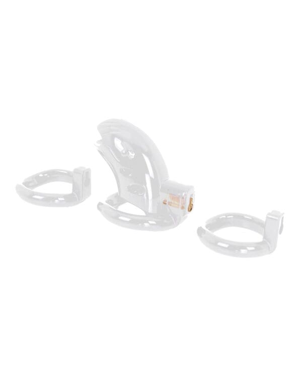 MALESATION Chastity Cage - Clear - Image 5