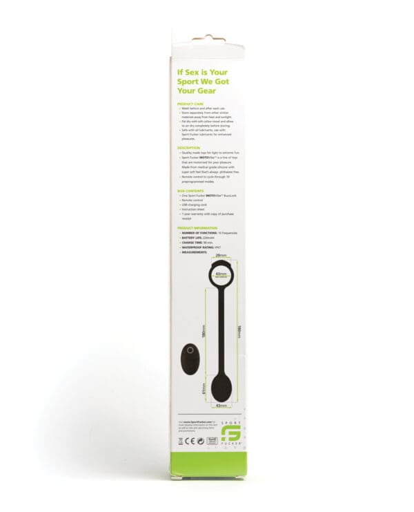 Sport Fucker Motovibe Buzz Lock - Black - Image 2