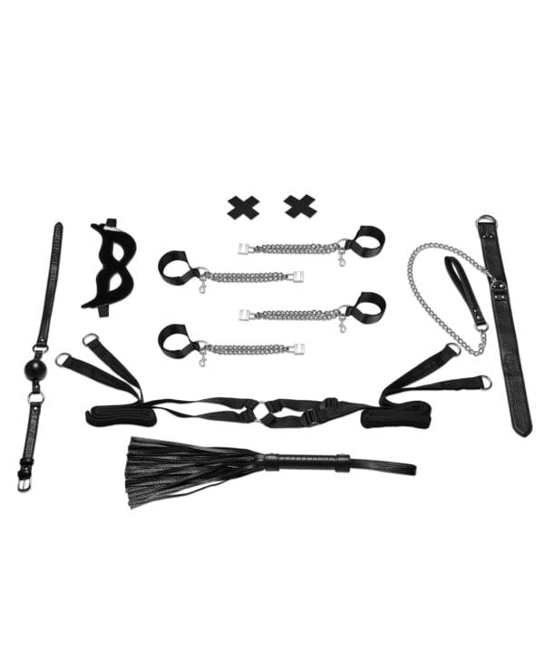 All Chained Up Bondage Play 6 pc Bedspreader Set - Image 3