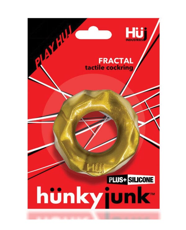 Hunky Junk Fractal Cockring - Bronze - Image 4