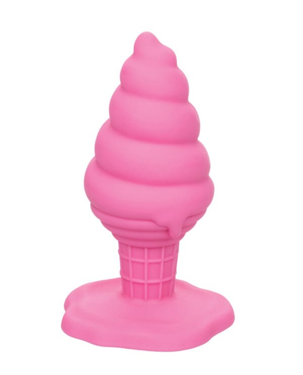 Naughty Bits Yum Bum Ice Cream Cone Butt Plug - Pink - Image 2