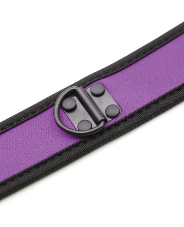 Plesur Neoprene Puppy Collar - Purple - Image 4
