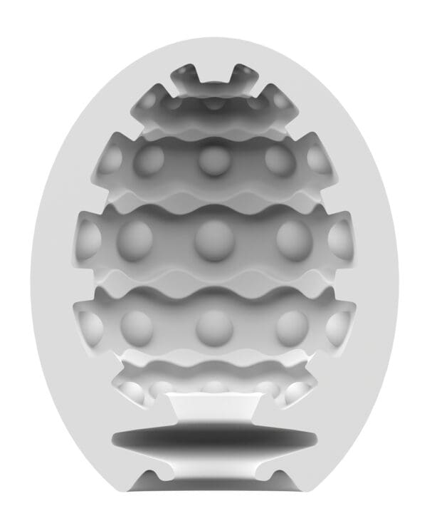Satisfyer Masturbator Egg Bubble - Violet - Image 2