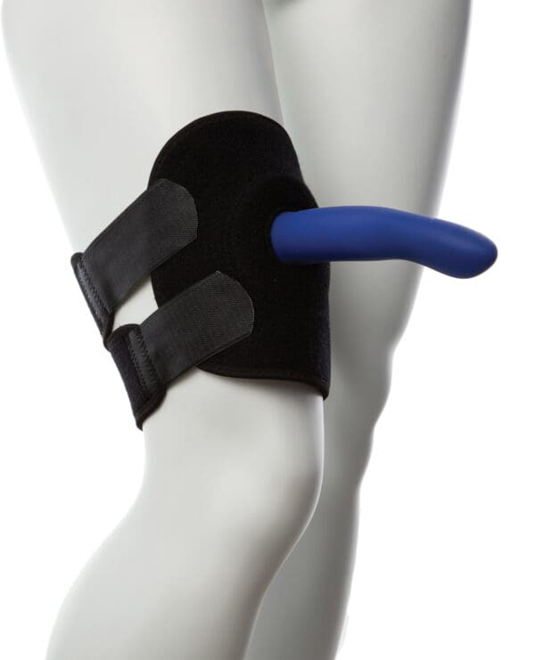 Gender Fluid Thigh Rider Strap On Harness - S-L Black - Image 3