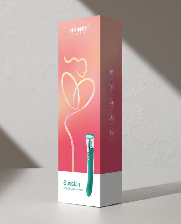 Succion Sucking G-Spot Vibrator - 3 Function Green - Image 5
