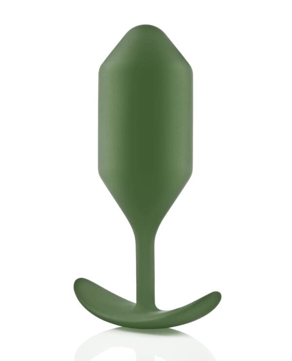 b-Vibe Weighted Snug Plug 4 - 256 g Army - Image 3