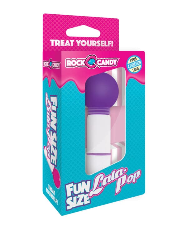 Rock Candy Fun Size Lala Pop - Purple - Image 2