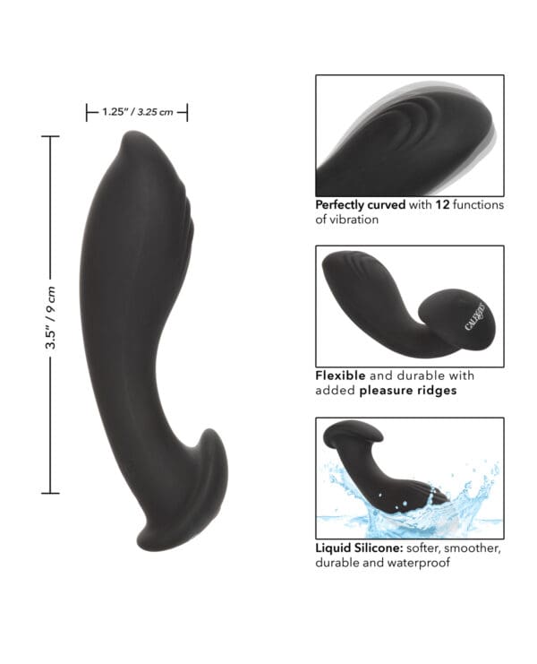 Eclipse Liquid Silicone Flex Probe - Black - Image 5