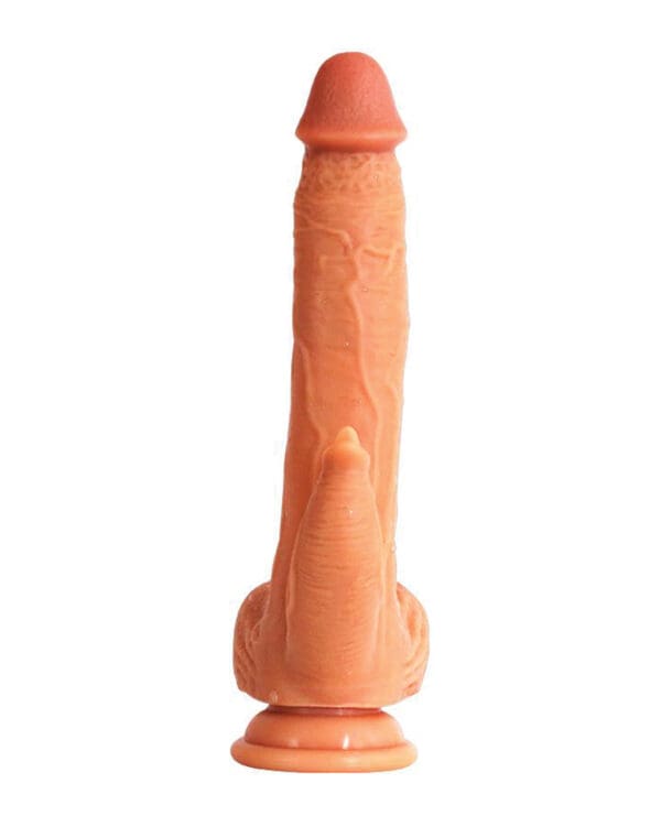 Justin 6.5" Silicone Thrusting Dildo Licker - Image 2
