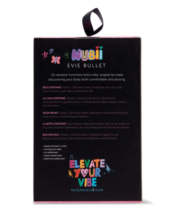 Nu Sensuelle Nubiii Evie 5 Speed Bullet - Purple - Image 2