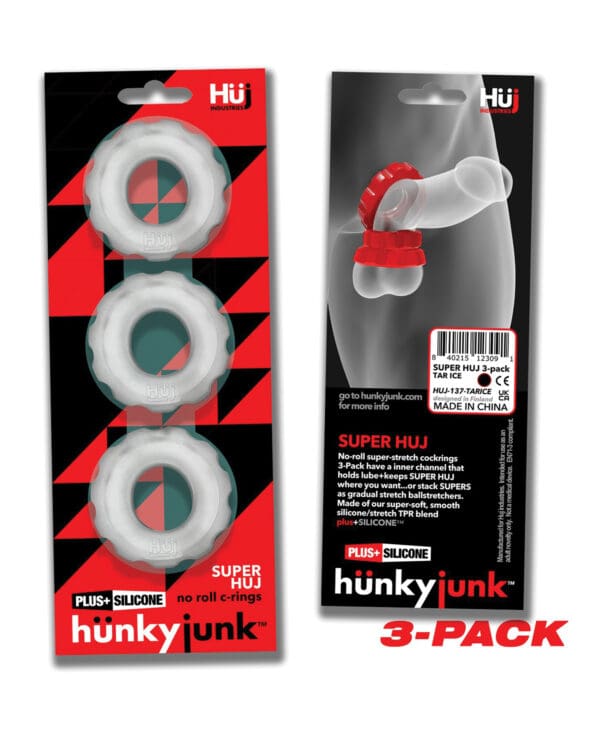Hunky Junk Fractal Ballstretcher - Clear Ice - Image 4