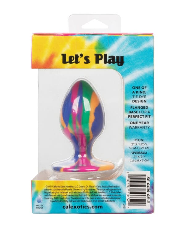 Cheeky Medium Tie Dye Plug - Image 2