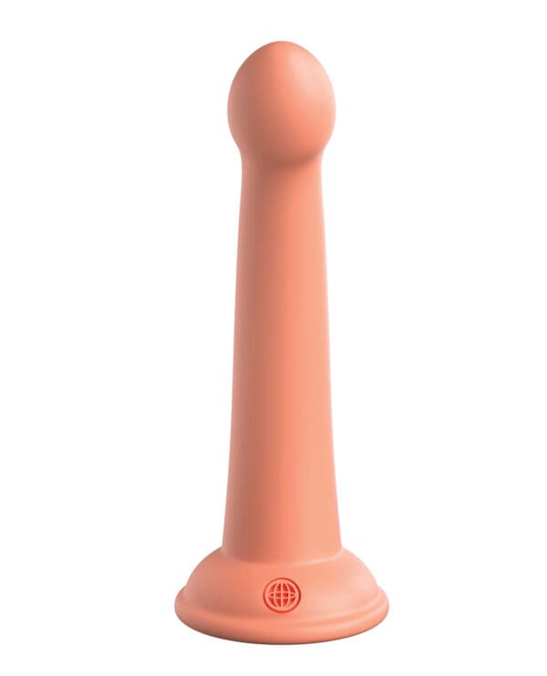 Dillio Platinum 6" Secret Explorer Silicone Dildo - Peach - Image 4