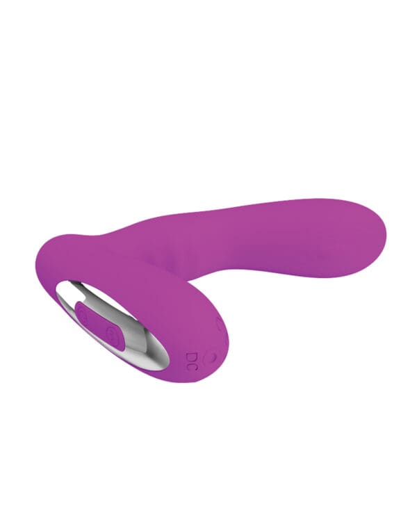 Pretty Love Piper Double Pulsation Vibe - Fuchsia - Image 4
