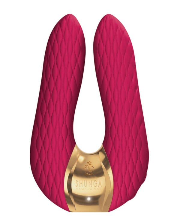 Shunga Aiko Intimate Massager - Raspberry - Image 2