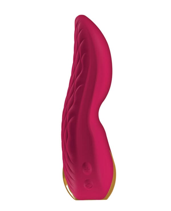 Shunga Aiko Intimate Massager - Raspberry - Image 4