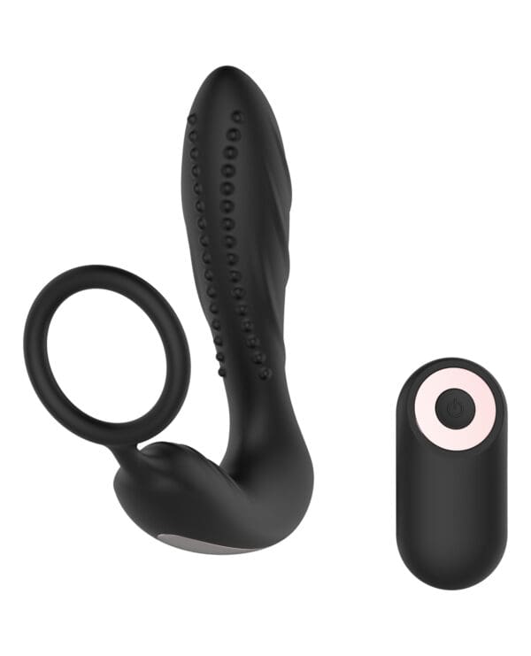 Gender Fluid Enrapt Prostate Vibe w/Remote - Black - Image 4