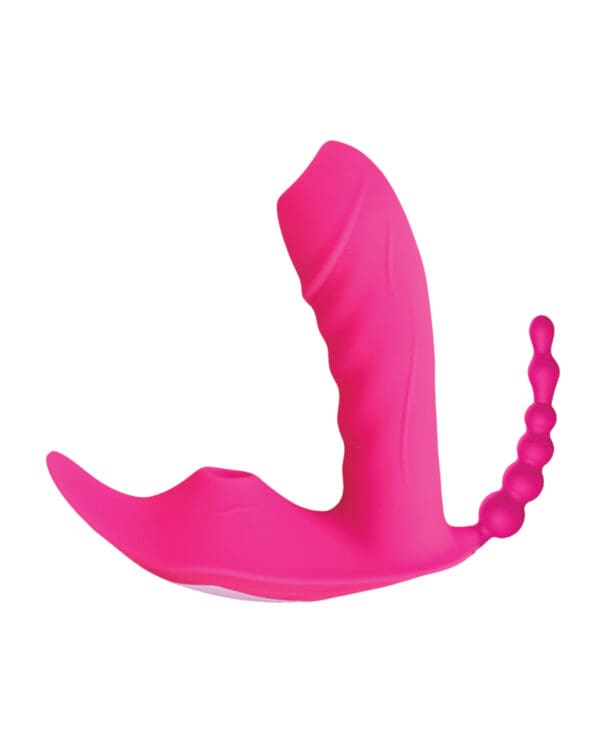 Sweet Sex Body Candy Multi Pleasure Vibe w/Remote - Magenta - Image 2
