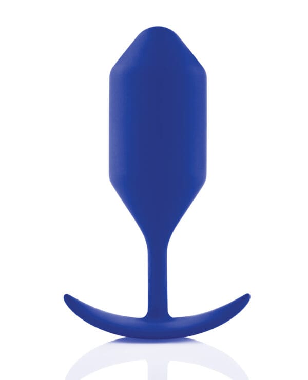 b-Vibe Weighted Snug Plug 4 - 256 g Navy - Image 2