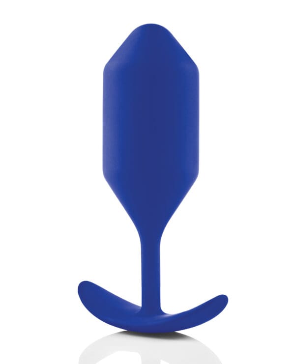 b-Vibe Weighted Snug Plug 4 - 256 g Navy - Image 3