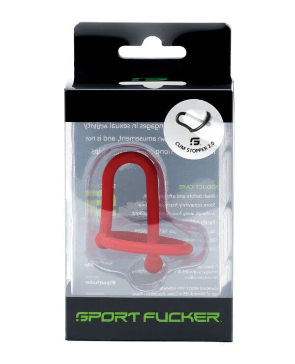 Sport Fucker Cum Stopper 2.0 - Red - Image 2