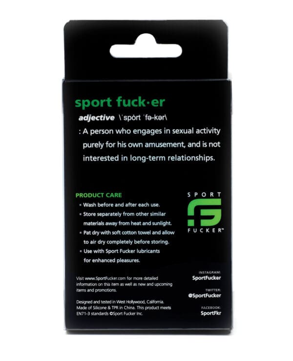 Sport Fucker Cum Stopper 2.0 - Red - Image 3