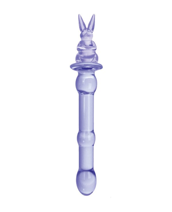 Glass Menagerie Rabbit Glass Dildo - Pink - Image 3