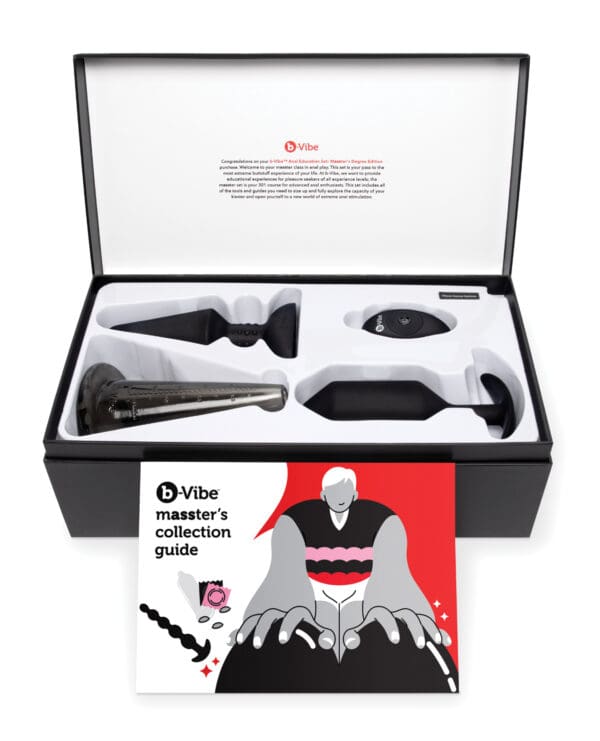 b-Vibe Masster's Degree Edition Anal Education Set - Image 2