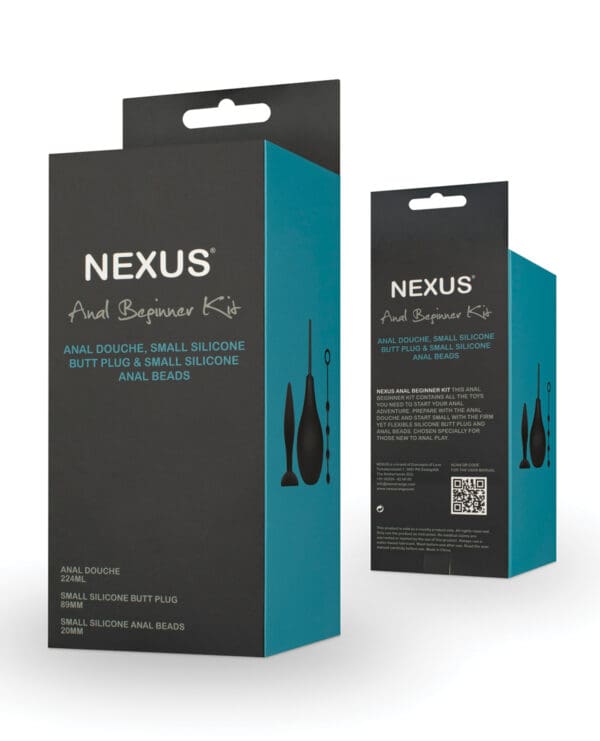 Nexus Beginner Anal Kit - Black - Image 2
