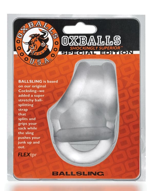 Oxballs Ballsling Ball Split Sling - Clear Ice - Image 4