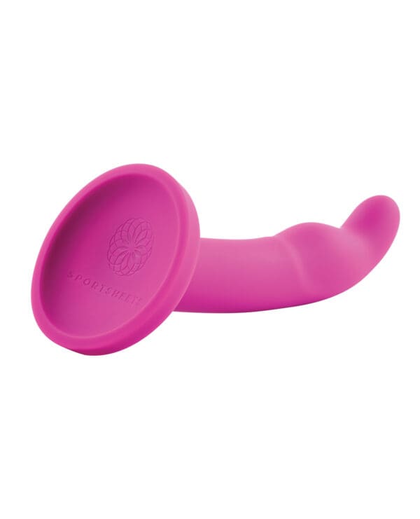 Sportsheets Tana 8" Silicone G Spot Dildo - Pink - Image 2