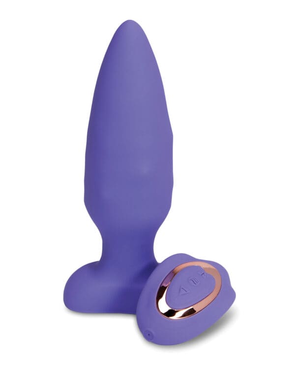 Nu Sensuelle Andii Vertical Roller Motion Butt Plug - Ultra Violet - Image 4