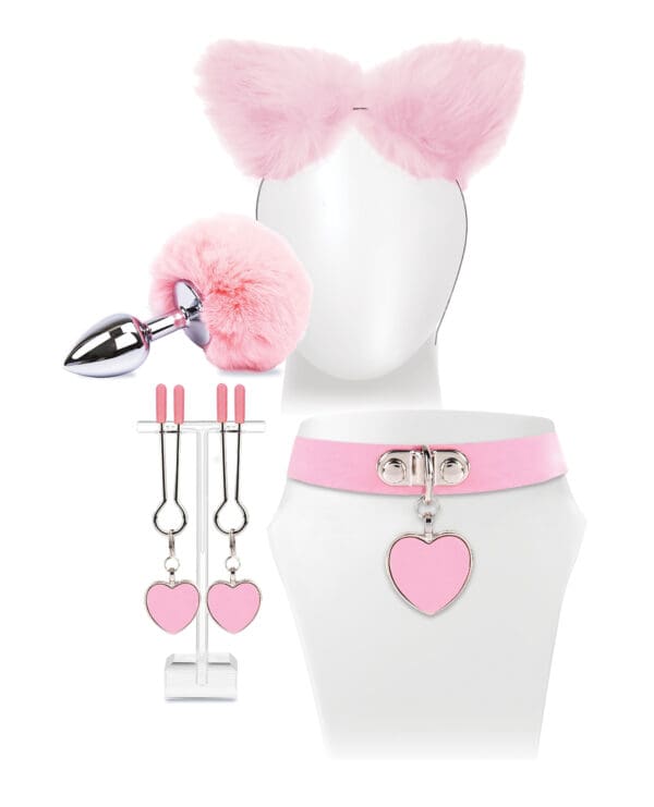 Try-Curious Kitty Set - Pink - Image 2
