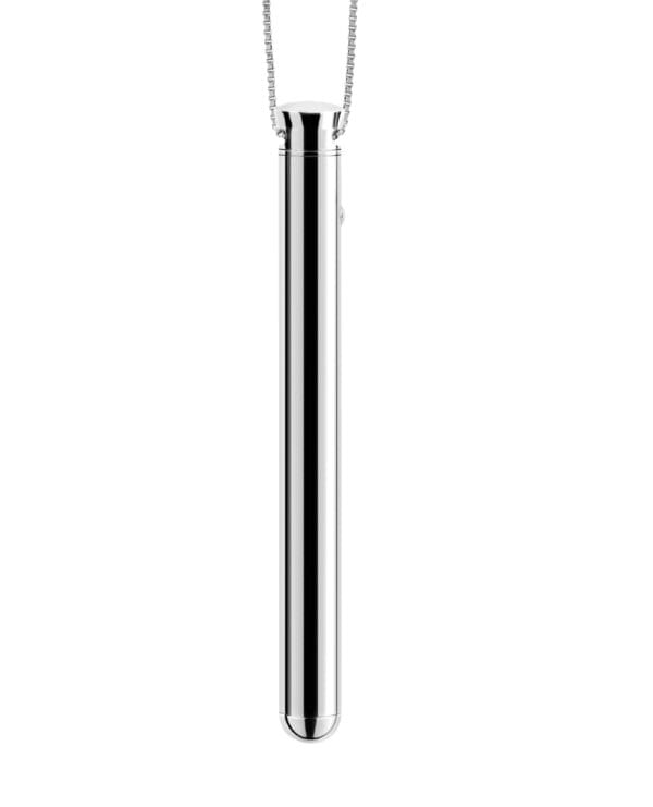 Le Wand Vibrating Necklace - Silver - Image 3