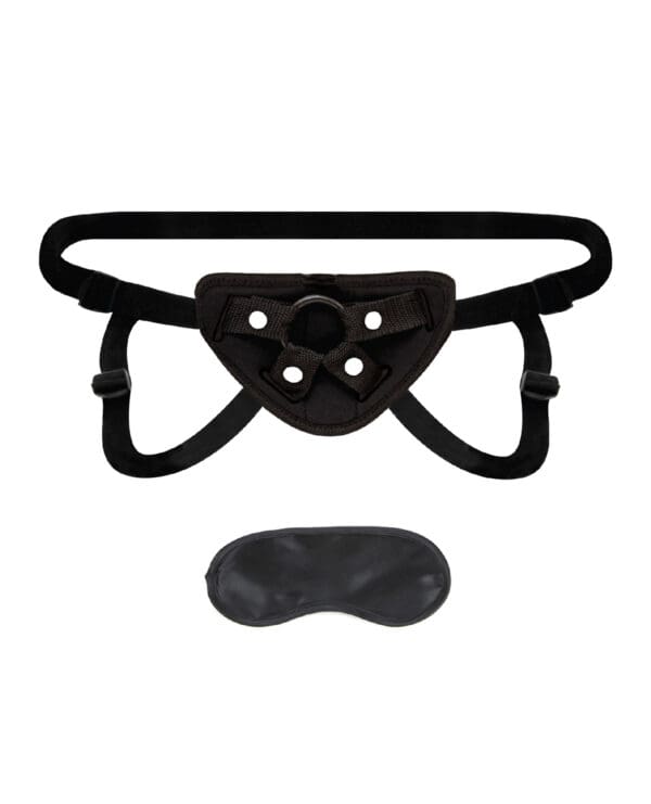 Lux Fetish Strap On Harness - Black - Image 3