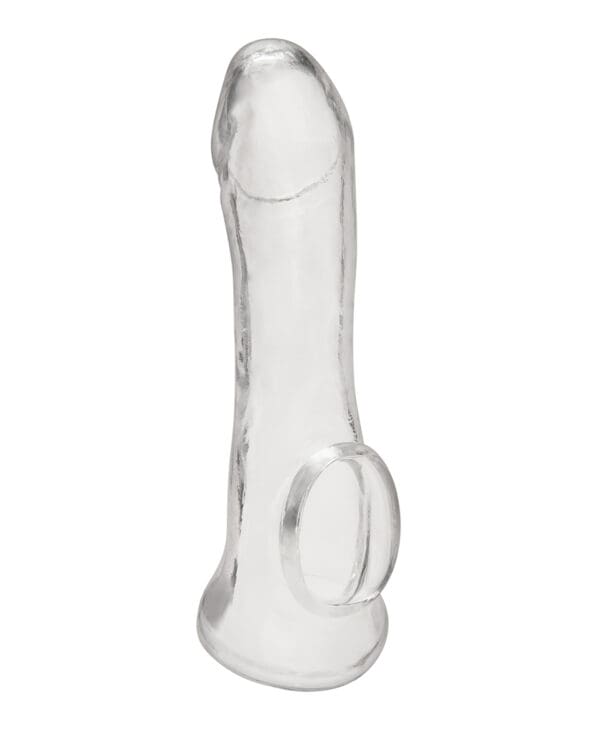 Blue Line C & B 6.25" Transparent Penis Enhancing Sleeve Extension - Clear - Image 3