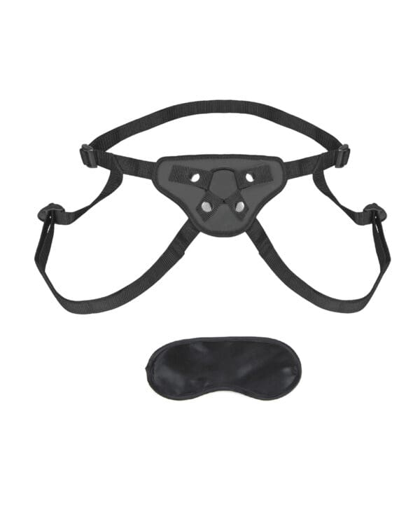 Lux Fetish Beginners Strap On Harness - Black - Image 3