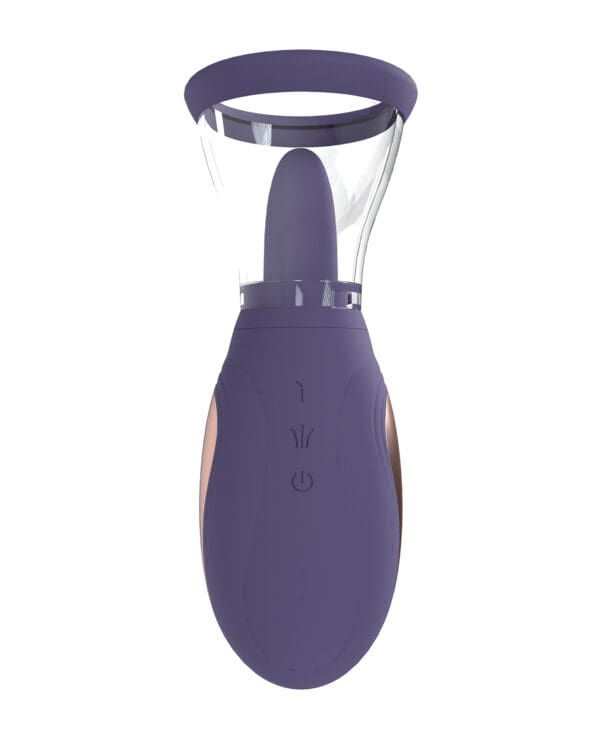 Shots Pumped Enhance Rechargeable Vulva & Breast Pump - Purple - Image 2