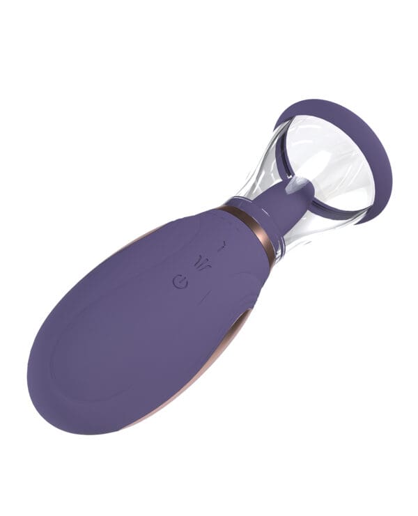 Shots Pumped Enhance Rechargeable Vulva & Breast Pump - Purple - Image 4