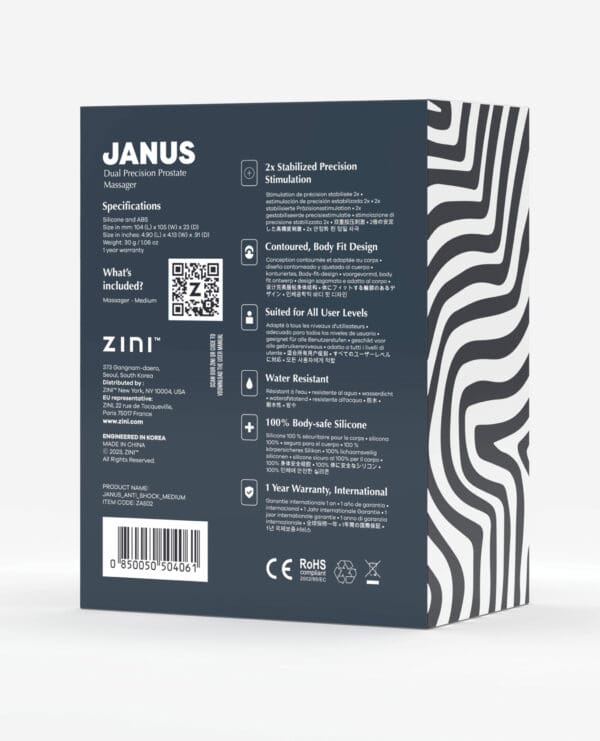 Zini Janus Anti Shock - Medium Black - Image 4