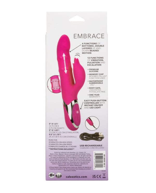 Enchanted Embrace Vibrator - Fuchsia - Image 5