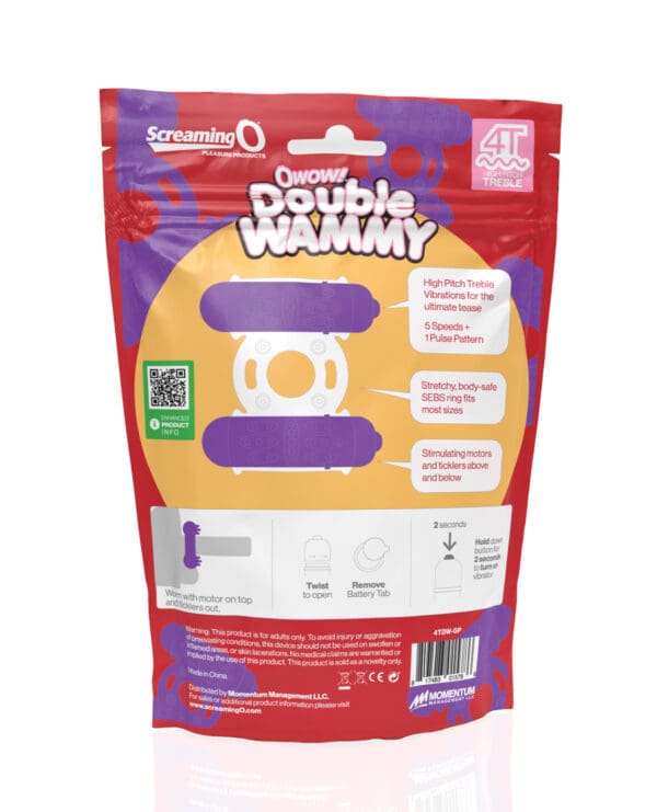 Screaming O 4T Double Wammy - Grape - Image 5