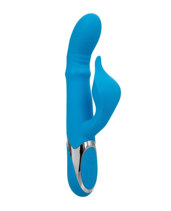 Enchanted Beaded Power "G" Vibrator - Blue - Image 2