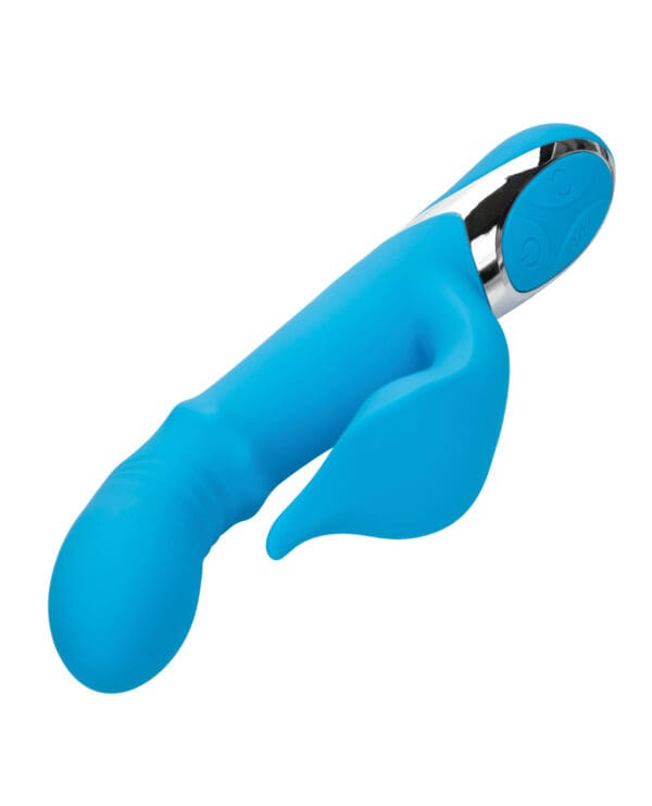 Enchanted Beaded Power "G" Vibrator - Blue - Image 3